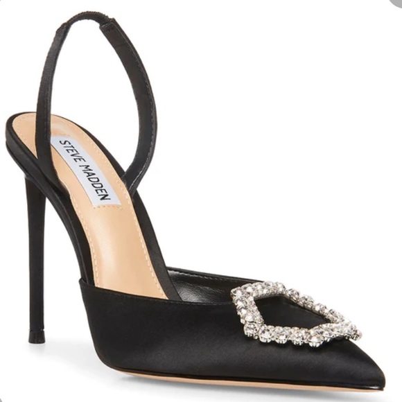 BLACK Steve Madden Heels - Picture 4 of 9